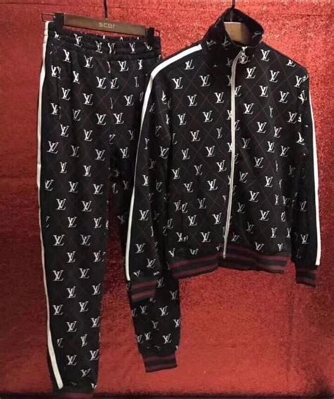 louis vuitton tracksuit mens replica|louis vuitton women tracksuit.